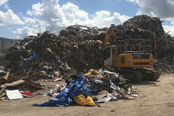 Waste Recycling East London by Manns Waste